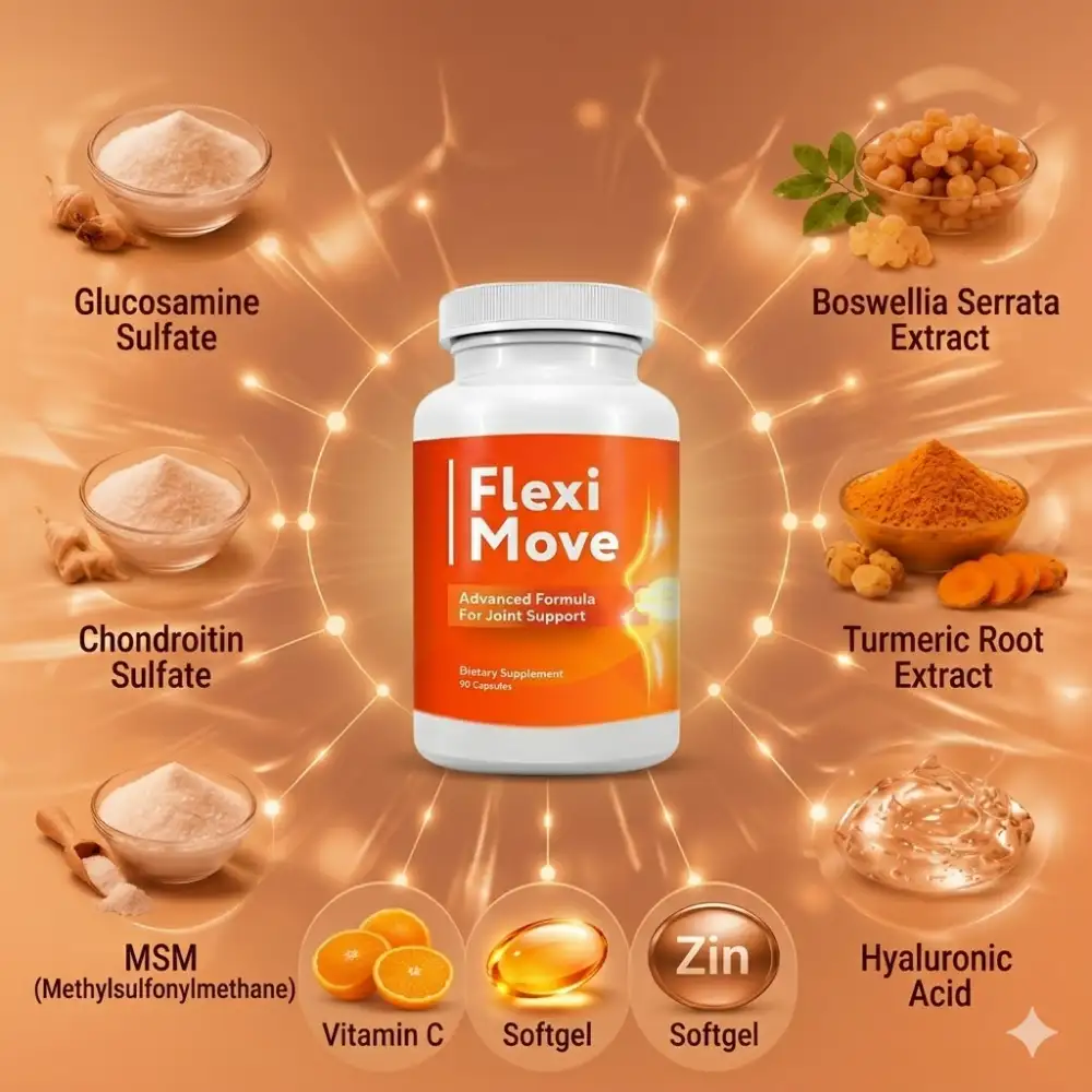 FlexiMove Ingredients Formula Banner