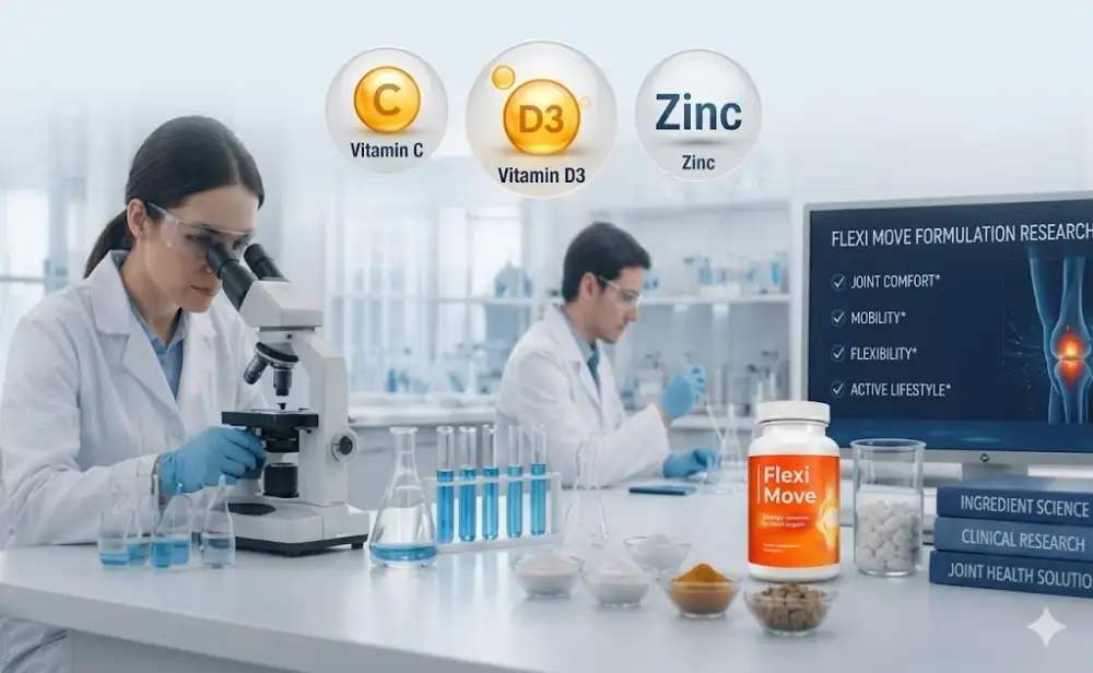 FlexiMove Ingredients Laboratory Formula Research